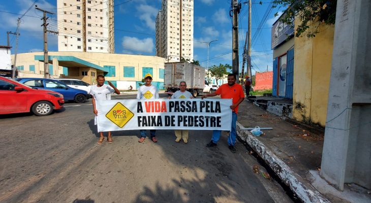 Campanha aborda a importância do respeito à faixa para preservar vidas