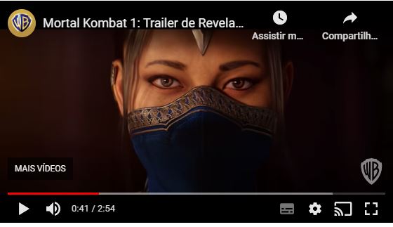 Assista ao trailer de lançamento de Mortal Kombat 1